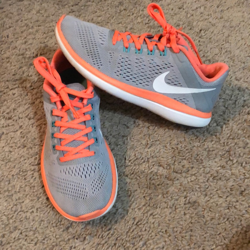 Women’s Nike Gray and Coral